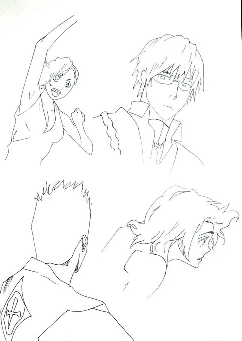 BLEACHの模写練習その3です!! 