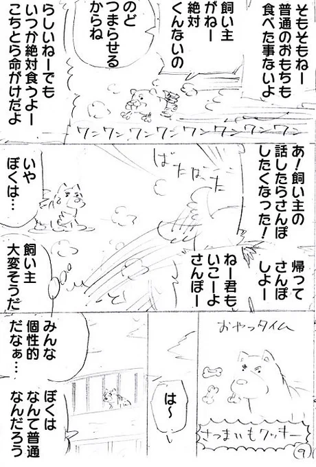 柴犬しか出てこない漫画③ 