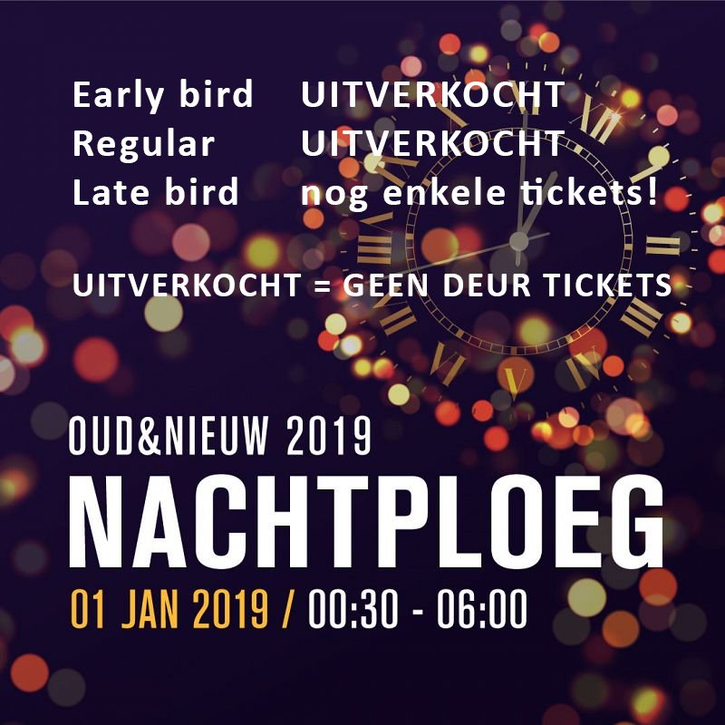 Haal nog snel je kaarten voor al 24 jaar het leukste Oud en Nieuw feestje van Delft! We zijn bijna uitverkocht! tickets.dekurk.nl/nye-kurk