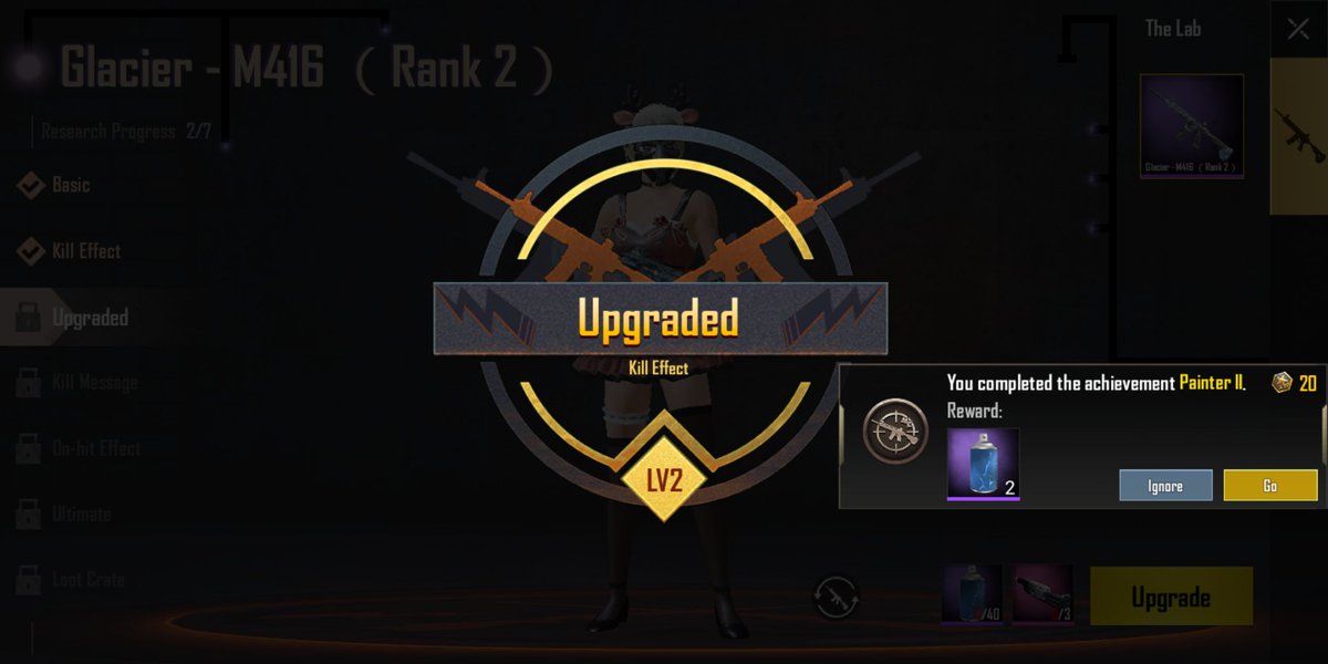Cuddles_9's tweet photo. LOOK!! IT'S SO DAMN PRETTY! 😍😍😍 #glacierM416 #ifinallygotit #justlookatit #pubgm https://t.co/dZwcPvzJbZ