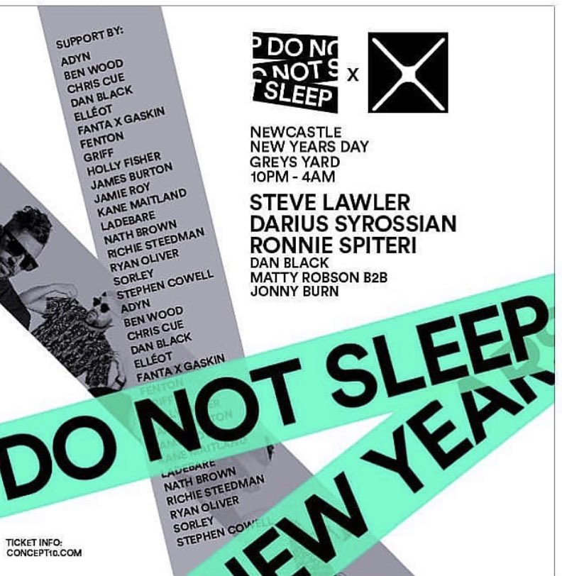 djronniespiteri's tweet image. Just 2 days till I’m back with my @DoNotSleepIbiza Family for NYD Celebrations in the toon with @DJSteveLawler @DariusSyrossian and more! 🍾🎉 #donotsleep