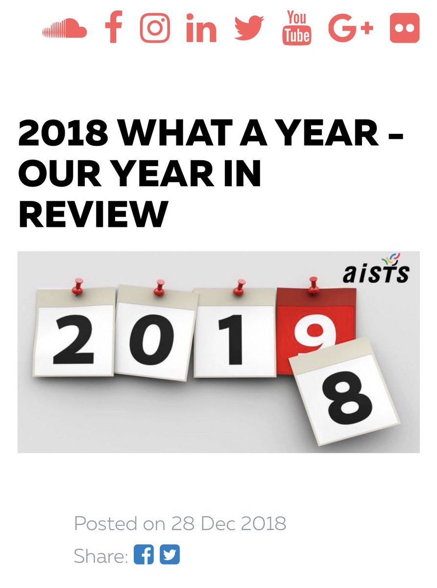 AISTS_Sport's tweet photo. 2018 is nearly finished so here is the #AISTS year in review! We are definitely excited for 2019!! #MAS2018 #MAS2019 #newyear https://t.co/4VeF7npiRC https://t.co/o0OoVdcYDv