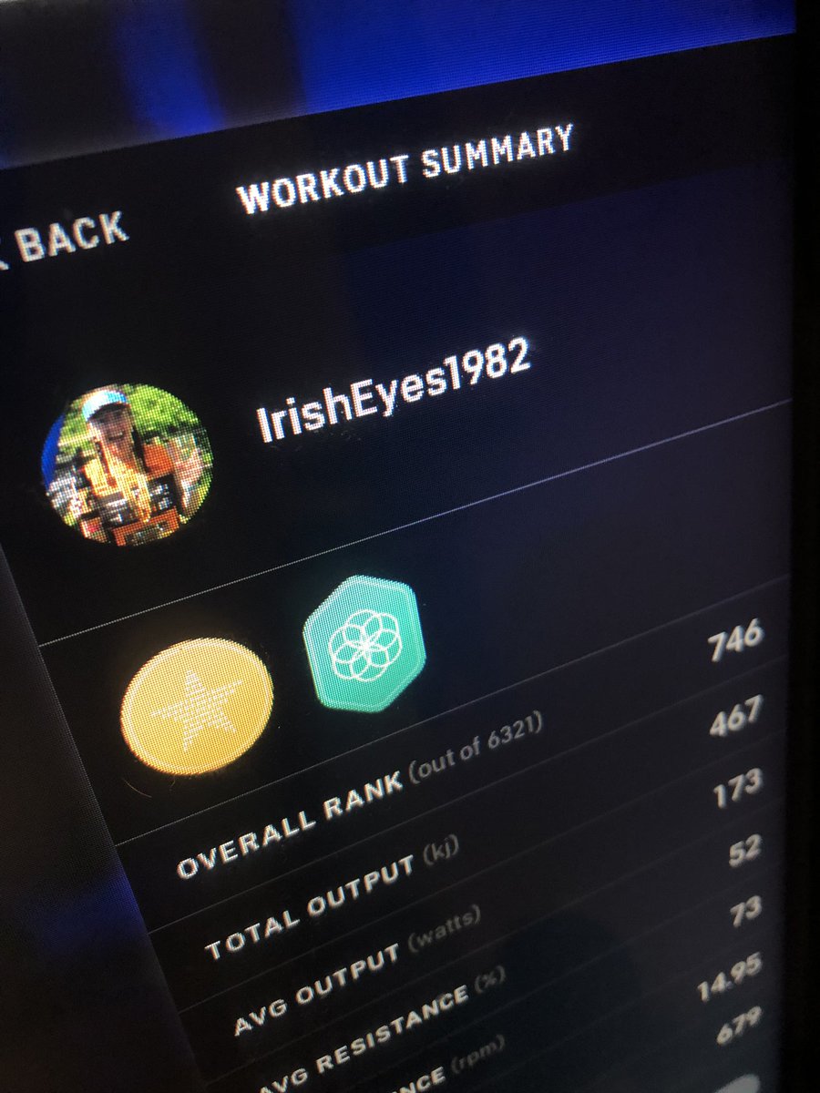 IrishEyes1982's tweet photo. New 45 min cycling PR thanks to @RobinNYC & @DJJohnMichael51!! These 2 are a serious dose of joy & motivation! Thank you both... @onepeloton #OnePeloton #GlobalRider https://t.co/G74ZXvMKm8