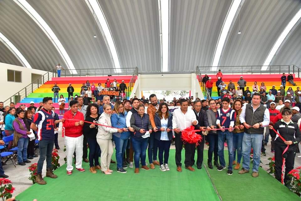 jmcarbajal's tweet photo. Inauguramos el Centro Regional de Deporte de Alto Rendimiento de Chalco, ubicado en el Deportivo Solidaridad y que servirá para todos aquellos deportistas chalquenses tengan las mejores instalaciones y equipamiento para desarrollarse al máximo y poner en alto el nombre de #Chalco https://t.co/eBjkaCdrgQ