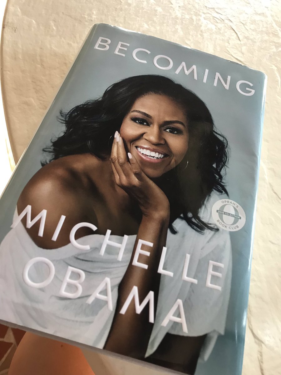 RicoBrode's tweet image. Finished in just shortly under a week and all I can say is: ABSOLUTELY Fabulous! #MichelleObama #ReturnToDecency #GirlPower