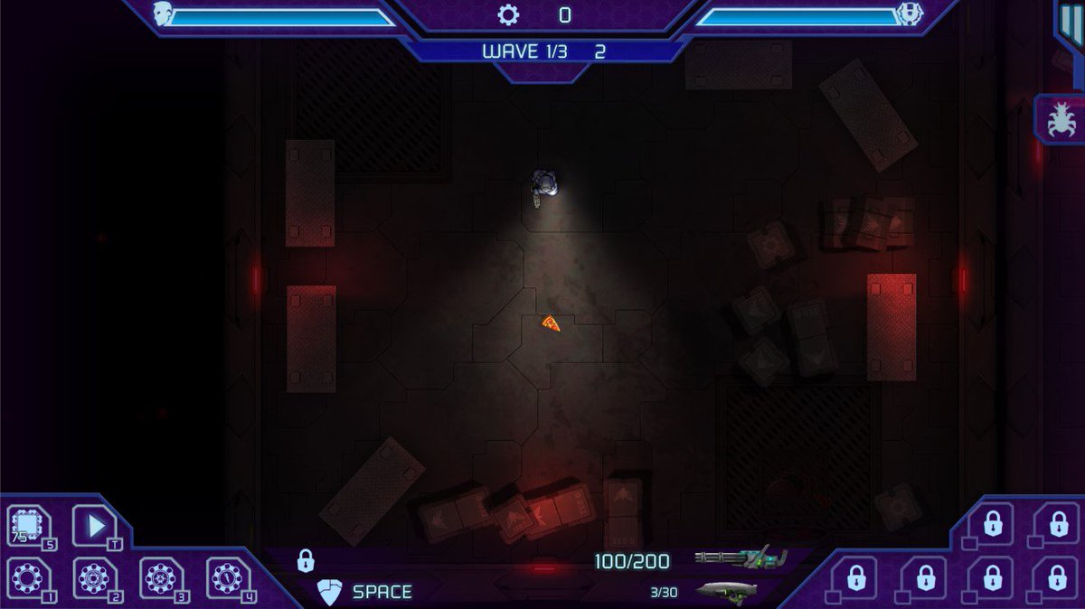 OkayStudiosInfo's tweet photo. Is it a fresh #pizza in a dark and abandoned underground #bunker?🍕
Where do you think this pizza came from and is it worth eating?🤔

#easteregg #secret #indiegamedev #indiegames #indiedev #gamedev #LiberatorTD https://t.co/eaeJIC30t7