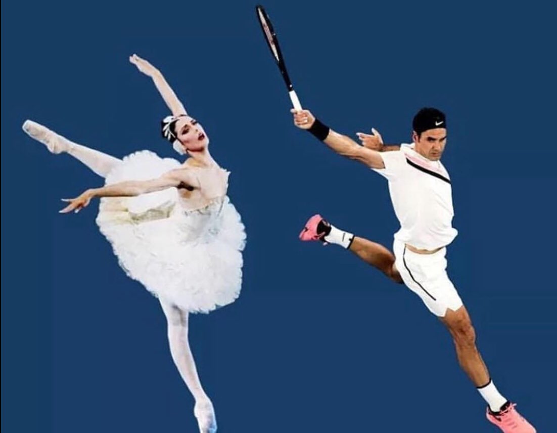 vmanias's tweet photo. Some kind of Art. #Federer https://t.co/Mp9ohFK94c
