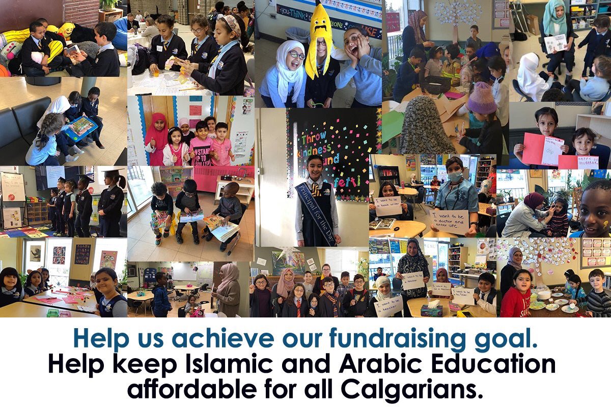 HA_School's tweet photo. Make a contribution before 2019 to help keep #Islamic and #Arabic #education affordable - we are short by $45K. We provide #subsidies to dozens of students &amp; we couldn't do it without your help. Please donate here: https://t.co/y4D0TdTdyd 2018 TAX receipts will be provided. #yyc https://t.co/7ikCu5QClm
