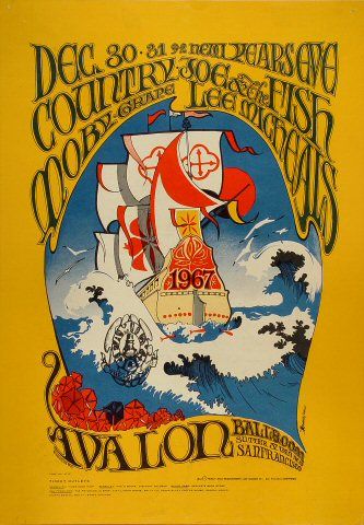 TripsNTunes's tweet image. December 30-31, 1966 

#CountryJoeAndtheFish 
#MobyGrape 
#LeeMichaels 

Avalon Ballroom 
San Francisco 

Poster Art: 
#StanleyMouse 
#AltonKelley