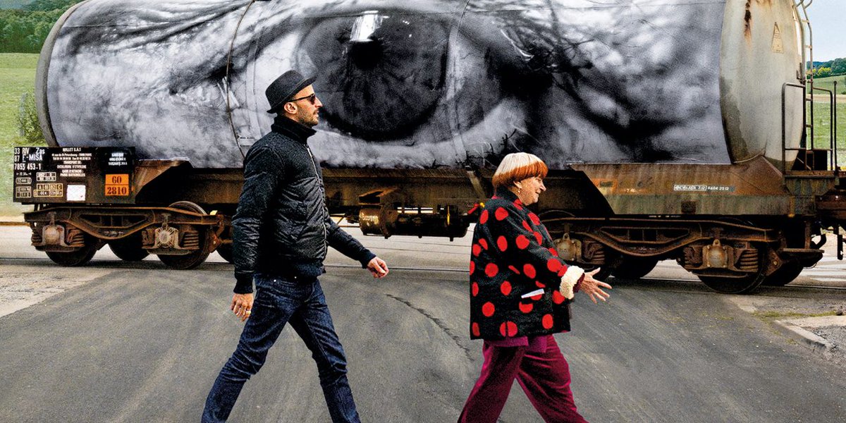 #LoMejorDel2018 la maravillosa Agnès Varda a sus 90 años, estrenó un excelente documental: "Caras y lugares"
