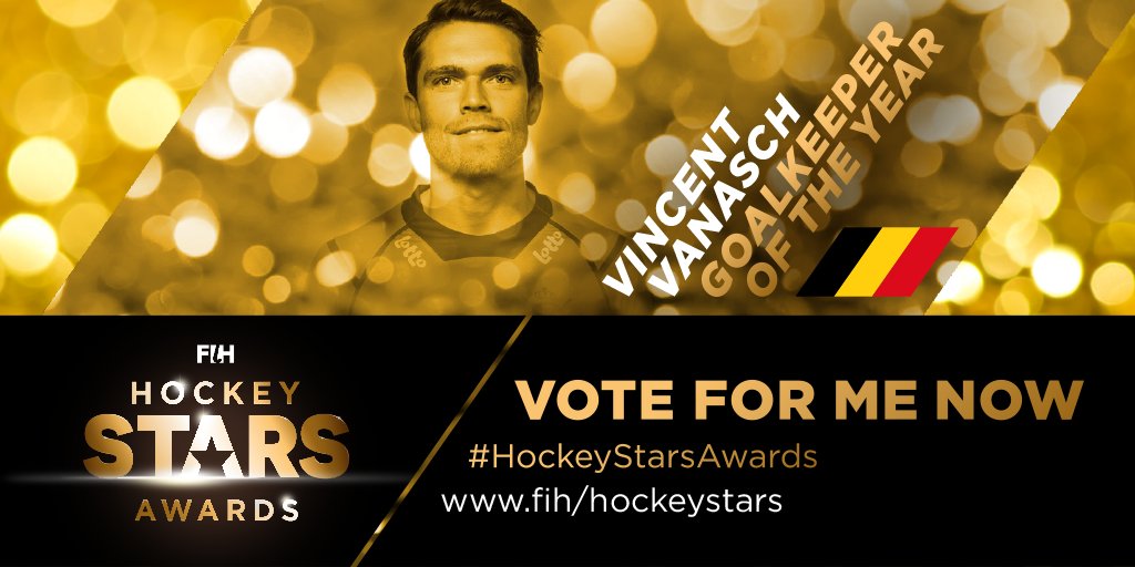 Have you voted for year 2018's Male Goalkeeper of the year yet?
Vote for Nominee no. 5: <a href="/vincvanasch21/">vincent vanasch</a>   
To vote, click here 👇
bit.ly/2Sf2IBM
@BELRedLions 
#HockeyStarsAwards