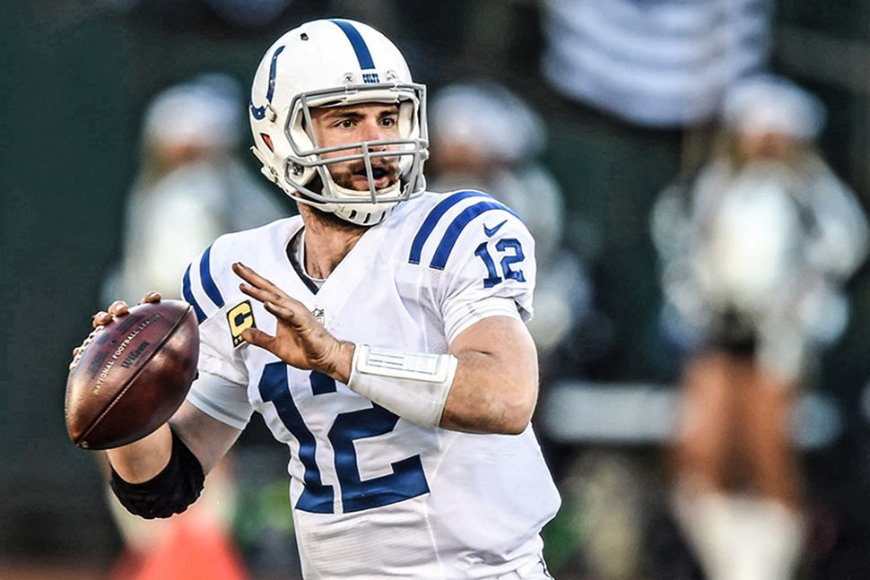 amlibraries's tweet photo. Top stories of 2018: Newsmaker Andrew Luck, quarterback for the Indianapolis Colts, shares his love of literacy with rookie and veteran readers in the @ALBookClub  https://t.co/zuSN9mDiPM https://t.co/Vju1X5mIsg