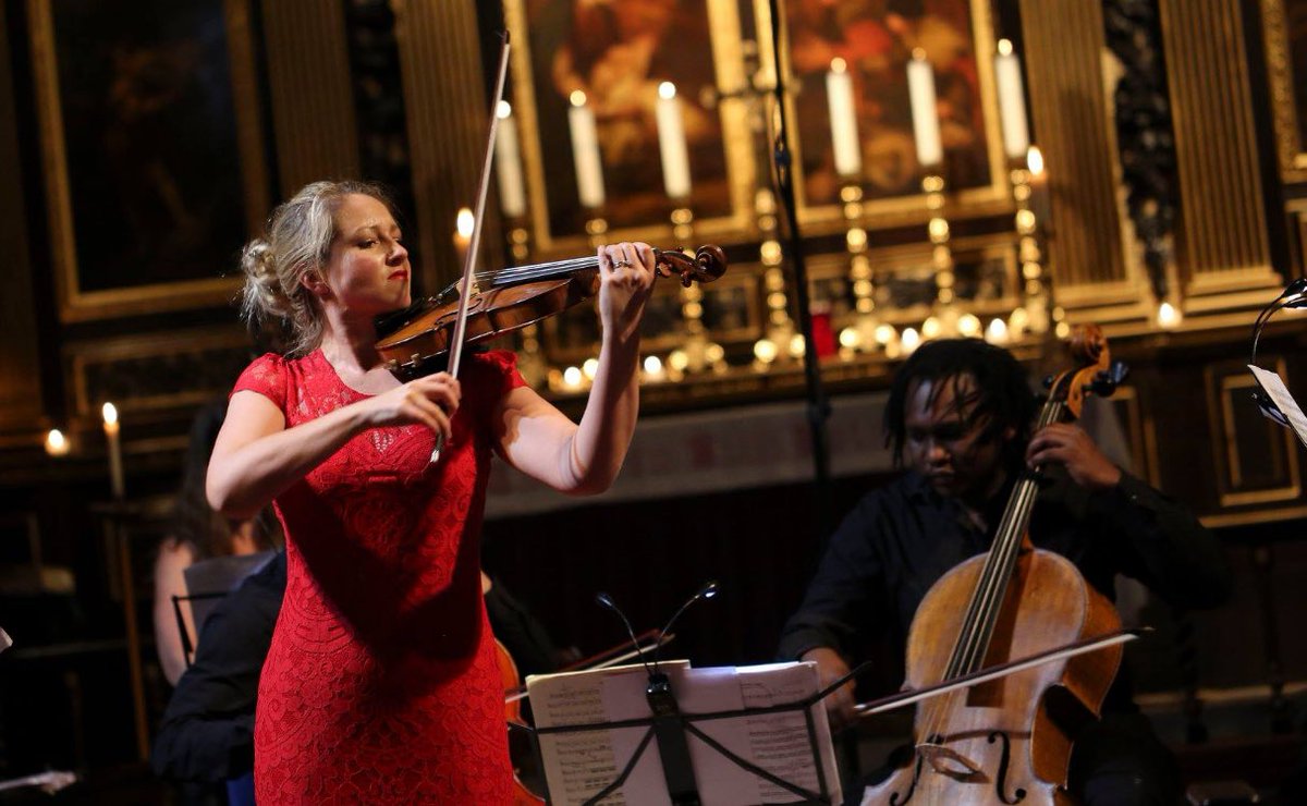 TunedInLDN's tweet photo. Some great pics from our last #concert, this one #classical, taken by #AnneHeslop. @Harrietviolin &amp; the #CeloniatusEnsemble treated us to a superb performance earlier this month to welcome in the #Christmas season. #Vivaldi #Piazzolla @emily_doolittle #SE16 #StMarysRotherhithe https://t.co/GOpo3Nxz80