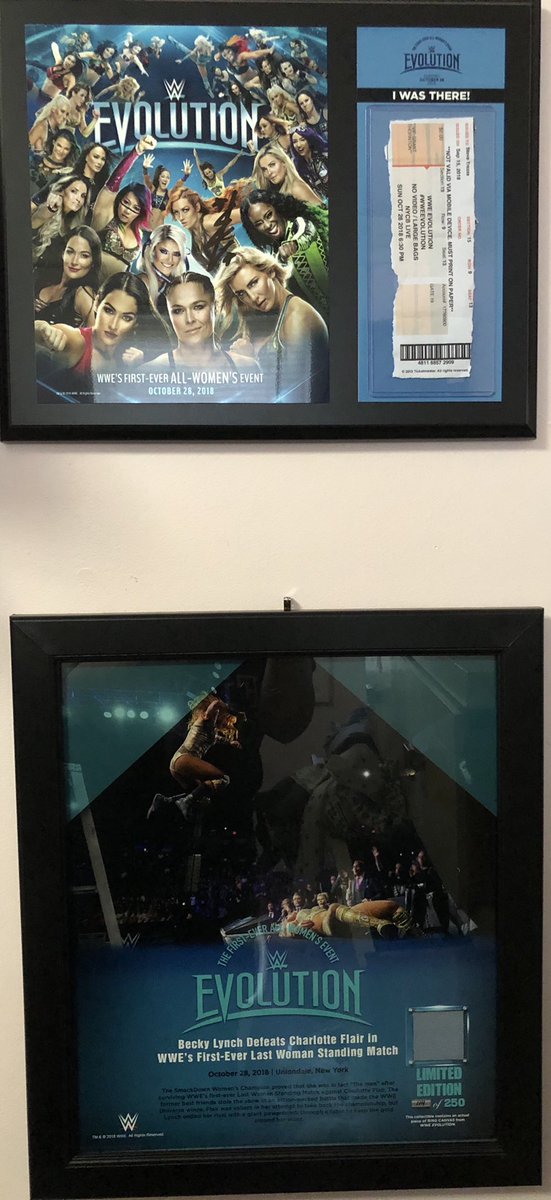 NYYfanb4birth's tweet image. When @WWE fans think of 2018, the women’s division will be at the top. When fans think of the women’s division in 2018, they’re going to think of @BeckyLynchWWE getting to meet her and be at the 1st ever #evolution2018 definitely made my top 5 events! #BeckyLynch #BeckyLynchWWE