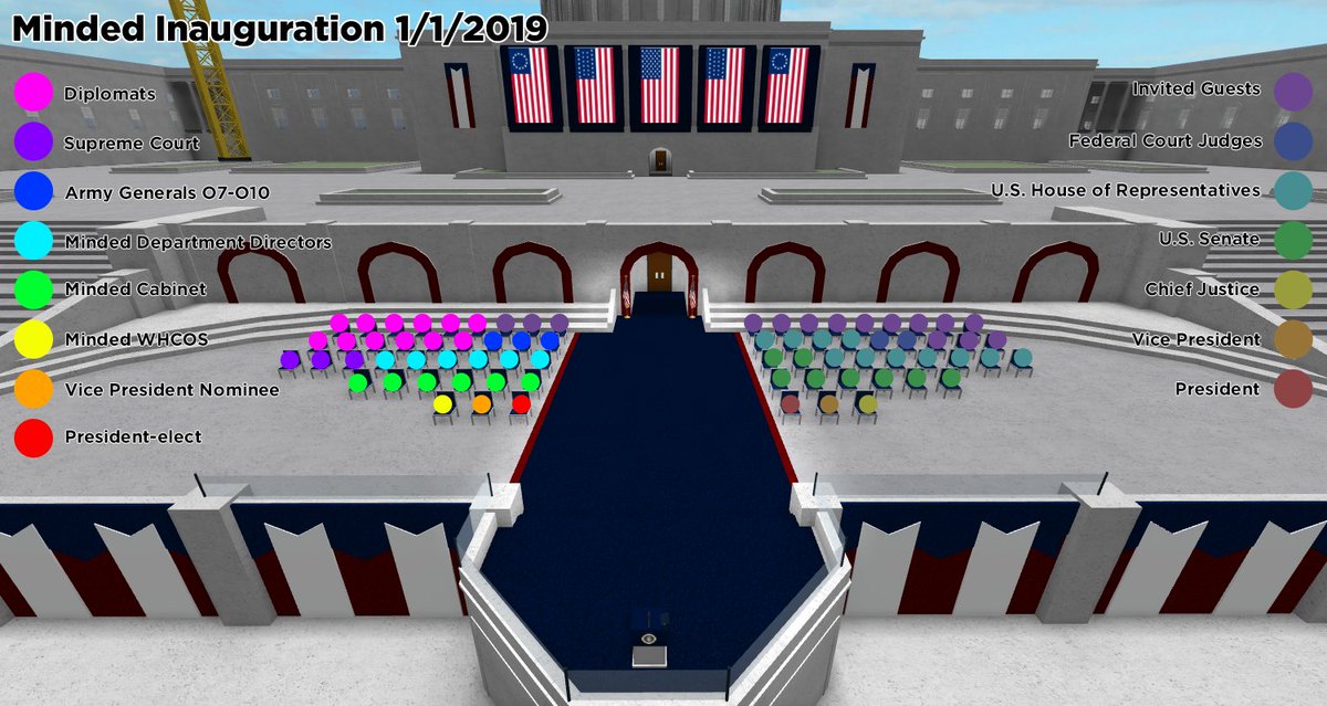 EUSA_USSS's tweet photo. The Presidential Inauguration will be held January 1st, 2019 at 3:00 PM EST. Please refer to the attached document for the seating chart. If you are not on the chart, please be seated in the viewing gallery below the stage. https://t.co/SldP7H7Qhp