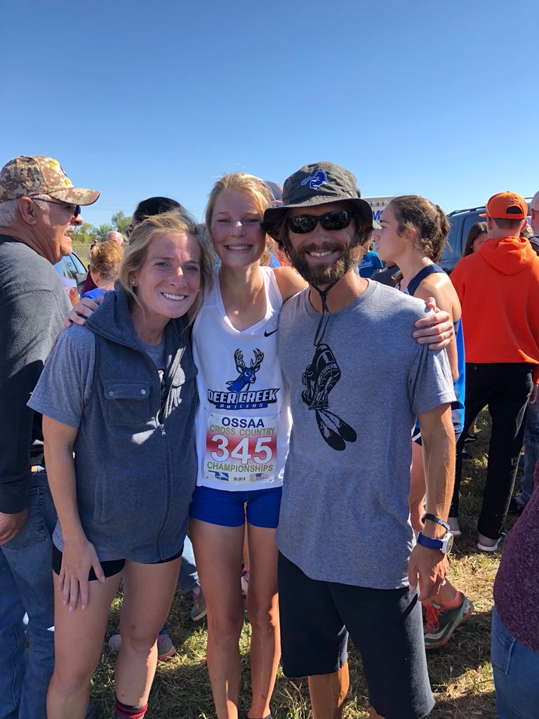 DeerCreekXC's tweet photo. 6A State Meet- what a day! DCXC won first ever 6A State Championships in program &amp; school history both girls &amp; boys! Never felt so calm &amp; good about group going in for which it was going to be close - so much faith! And we showed up &amp; did what we’d done all year. Amazing! https://t.co/sayLLue8Vo