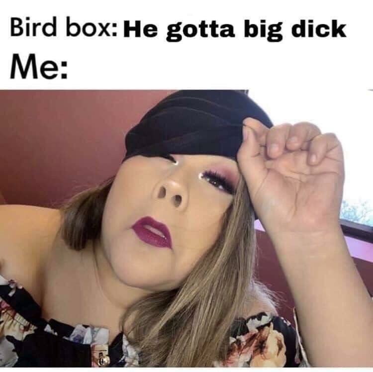 shairdryer6's tweet photo. #anothermeme #birdbox #imdead https://t.co/43SMQrMn1X