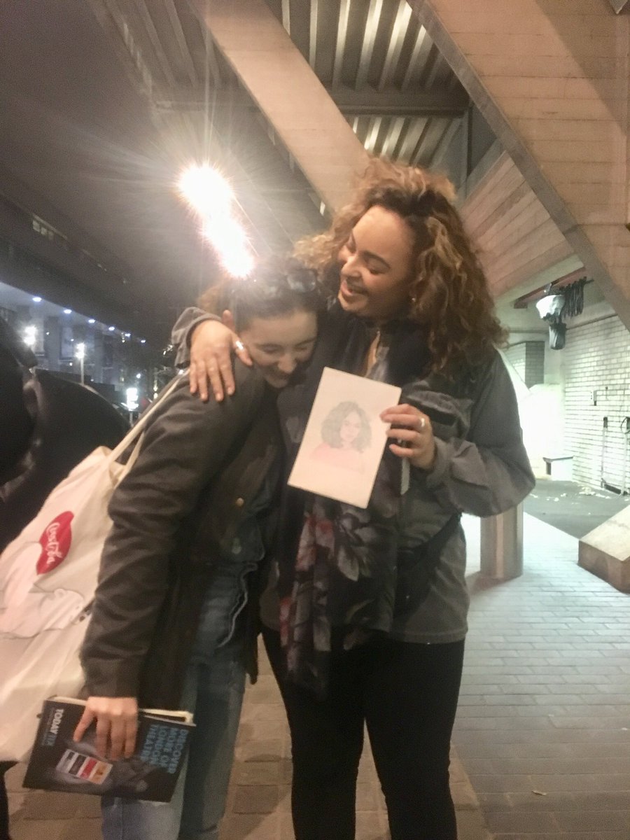 itsdeannajones's tweet photo. @hadestown is possibly the best musical I’ve seen all year. 

And it helps this cast is not only insanely talented, but super sweet too!! ❤️

@EvaNoblezada @reevecarney @AieshaNaomi @jordanshawuk https://t.co/XRYCR5ovl6
