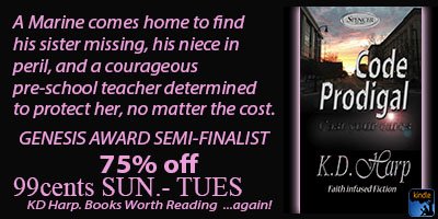 kdharpbooks's tweet photo. Wishing a Happy New Year, Ya'll! 
Limited time, #99cents GENESIS semi-finalist CODE PRODIGAL by KD Harp Romance beyond the pants #ChristianSuspense  #inspirational  #kindledeals found here- https://t.co/iPnzVhQW9w https://t.co/1mkkaEvkhp
