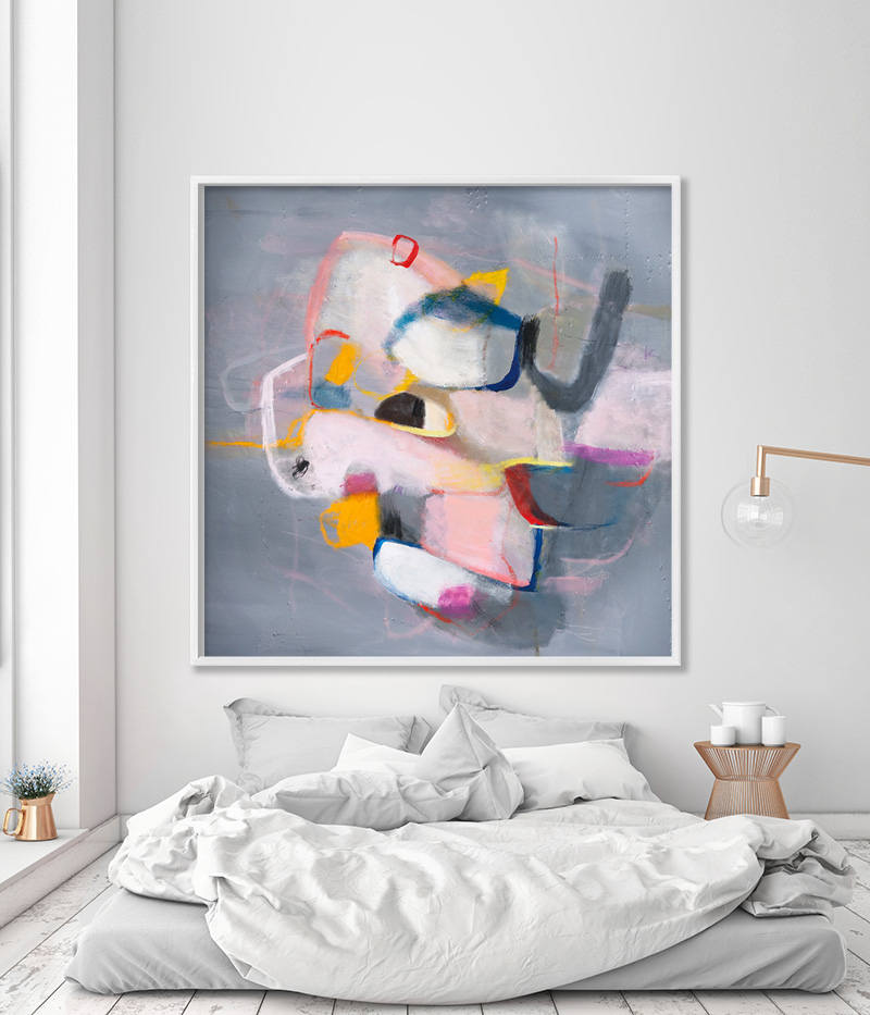 DUEALBERI's tweet image. Grey Abstract Large Art Print with pink canvas Giclee Wall Art modern Geometric art by Duealberi seethis.co/JmkaRy/ #interiorstyling #setdecor