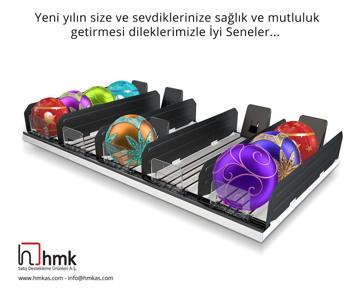 Yeni yılın size ve sevdiklerinize sağlık ve mutluluk getirmesi dileklerimizle İyi Seneler... #mutluyıllar #iyiseneler #hmkas hmkas.com