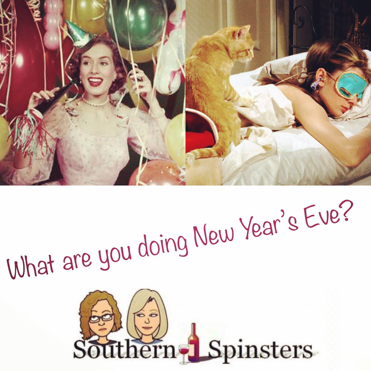 SouthernSpins's tweet photo. For #NewYearsEve, are you planning to #party? Or be #inbedearly?
#GrownPeopleProblems #Bye2018

#HappyNewYear2019 #NewYear2019 #newyears #newyearseve #nye #newyear #party #newyears #happynewyear #newyearsday #newyearseveparty #newyearscelebration #cocktails #poll https://t.co/g8iFM4LkeT