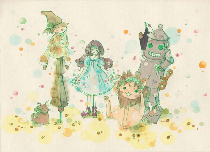 オズの魔法使いのtwitterイラスト検索結果 古い順