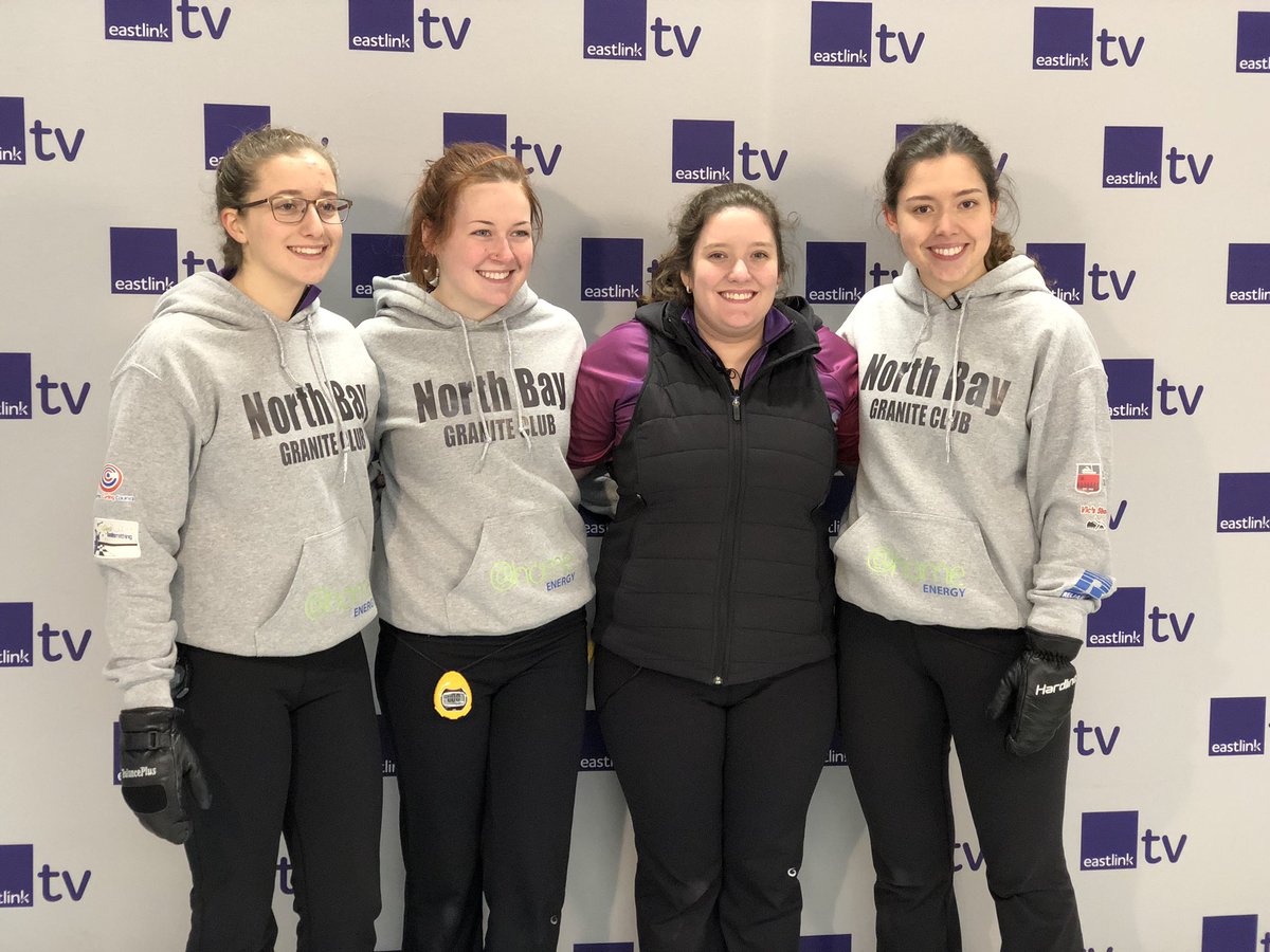 The U21 @curlnoca women’s champions! Team Brunton get a big win in the finals at @idygolf