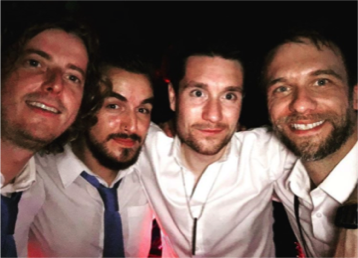 #Throwback to 2017, when we played at Naomi's 30th birthday in #Yorkshire, and had a guest appearance from @danbastille!  What a gentleman!