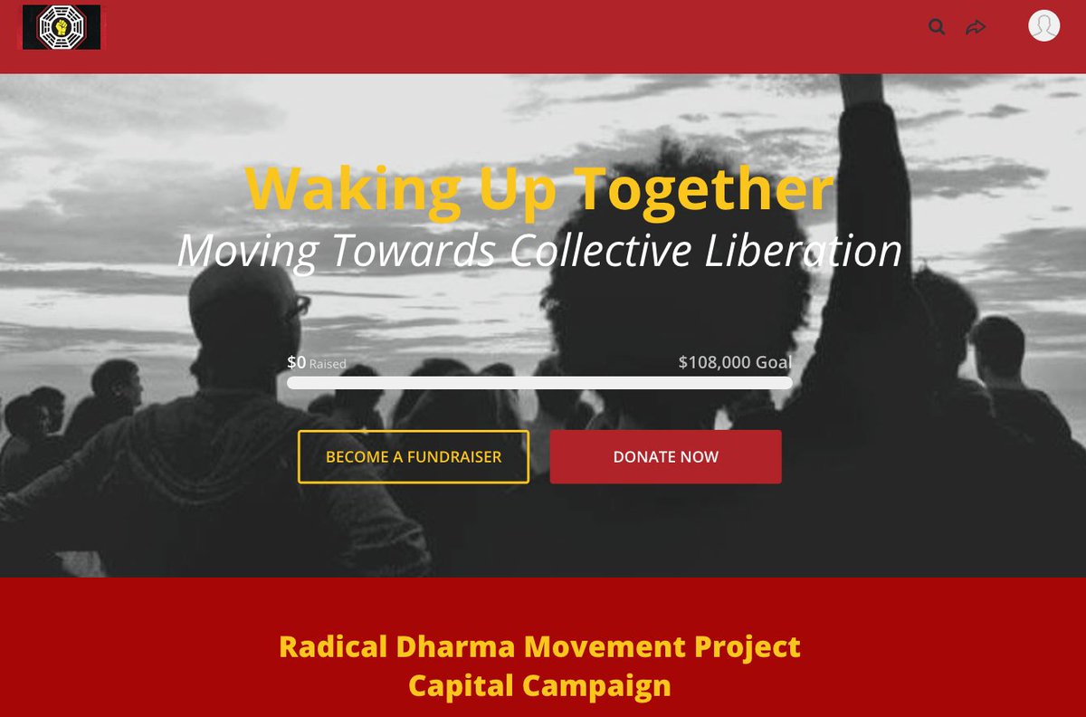 BeingRevAngel's tweet photo. Race to the end? 2 More Days to Double the value of your gift to Radical Dharma #WakingUpTogether before 2018 ends - https://t.co/4vaWxhWkam https://t.co/sSJ1abtMxT