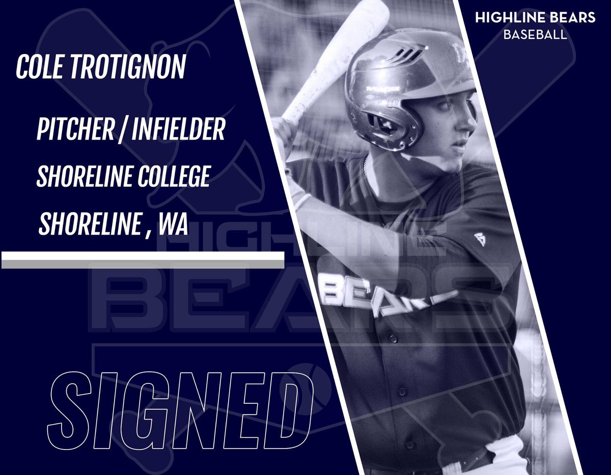 GoFishSticks's tweet photo. Welcome to the Highline Bears @coletrotignon13 https://t.co/TMtaW1r2qY