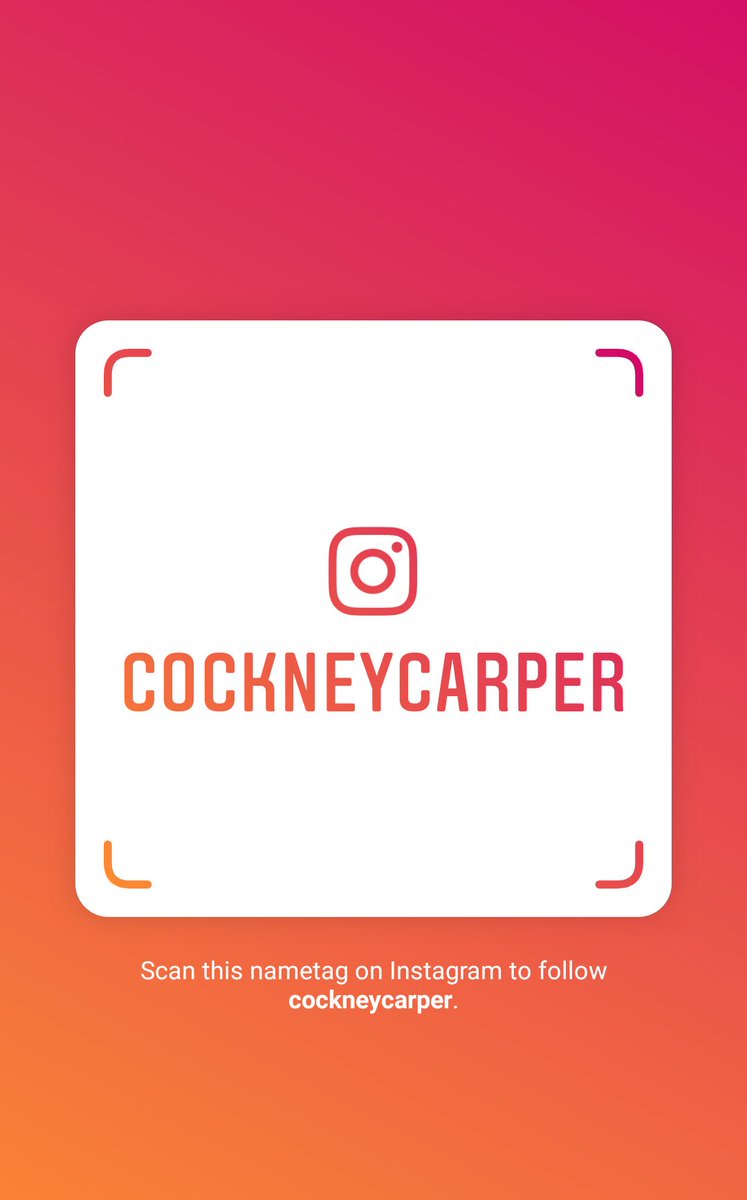 Follow me on Instagram! Username: cockneycarper
instagram.com/cockneycarper?…
