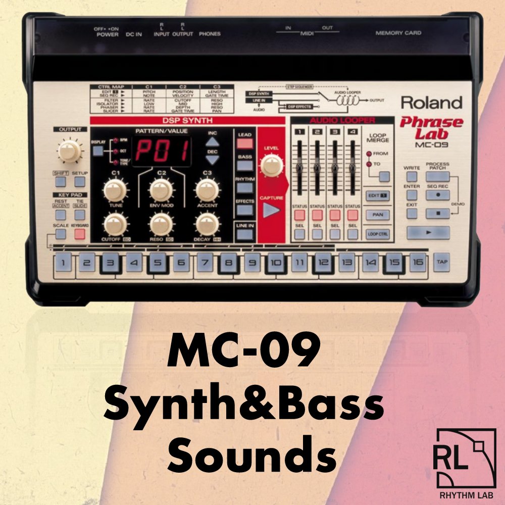 Roland Phrase Lab MC-09 Roland MC-09 | Vintage Synth Explorer