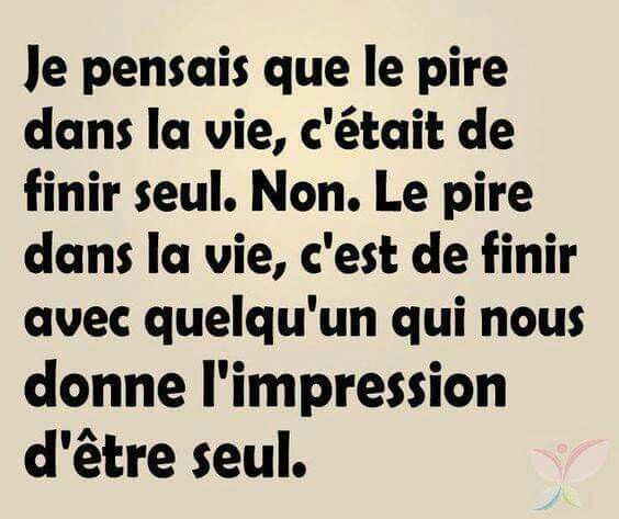 Tamara Twitterren Il Vaut Mieux Etre Seul Que Mal