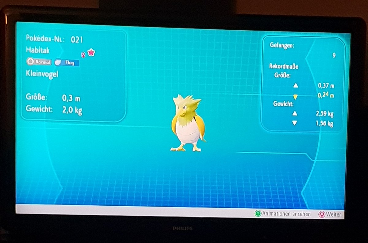 sakaSioux's tweet photo. Random b2b shiny Habitak 😅 #LetsGoShiny #shunten #PokemonLetsGo https://t.co/uRLRZl8NKX