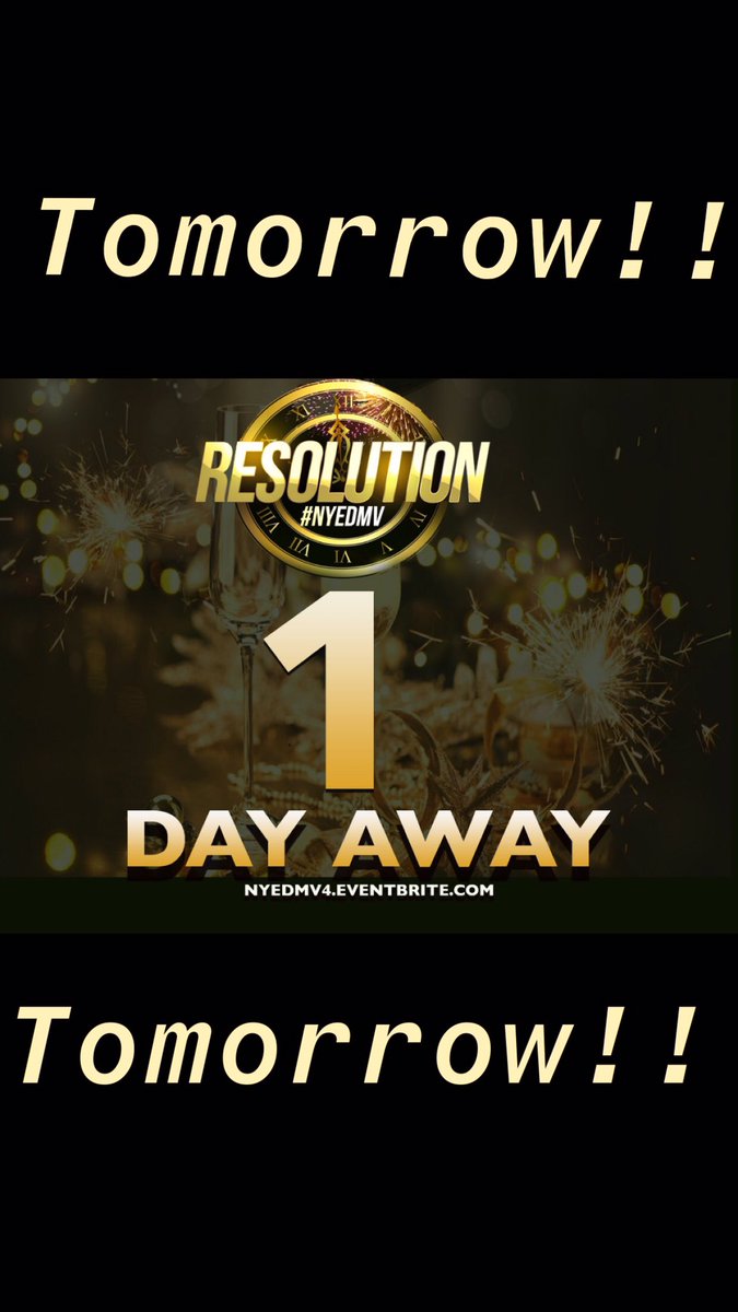 sou1bait's tweet photo. TOMORROW IS THE BIGGEST NYE Party in the DMV ๐
#ResolutionVsGenesis ๐ฅ
#NYEDMV ๐ฅ
๐9375 Washington Blvd Laurel Md 20723
Get your Tickets nowโผ๏ธ
https://t.co/Gd70CsAlkv https://t.co/dyKSZ3njzF