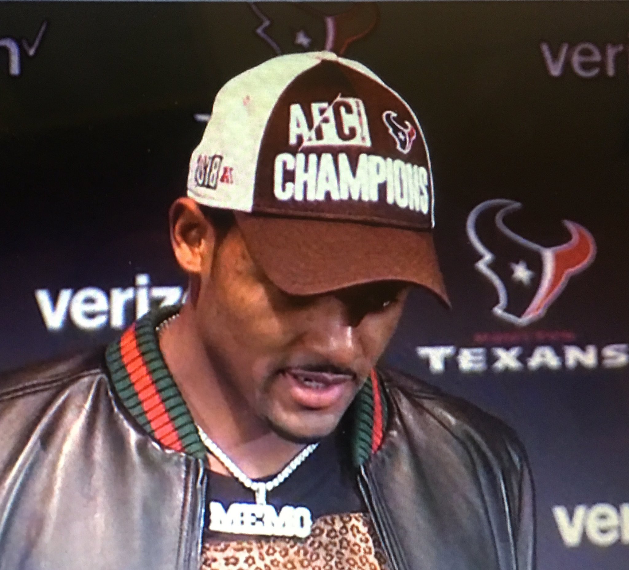 texans championship hat