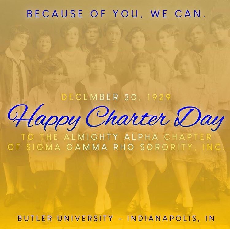 ButlerSGRhos's tweet image. On this day in 1929, we were chartered. This date reflects another step towards reaching what's GREATER!
#sigmagammarho #sgrho #ALMIGHTY