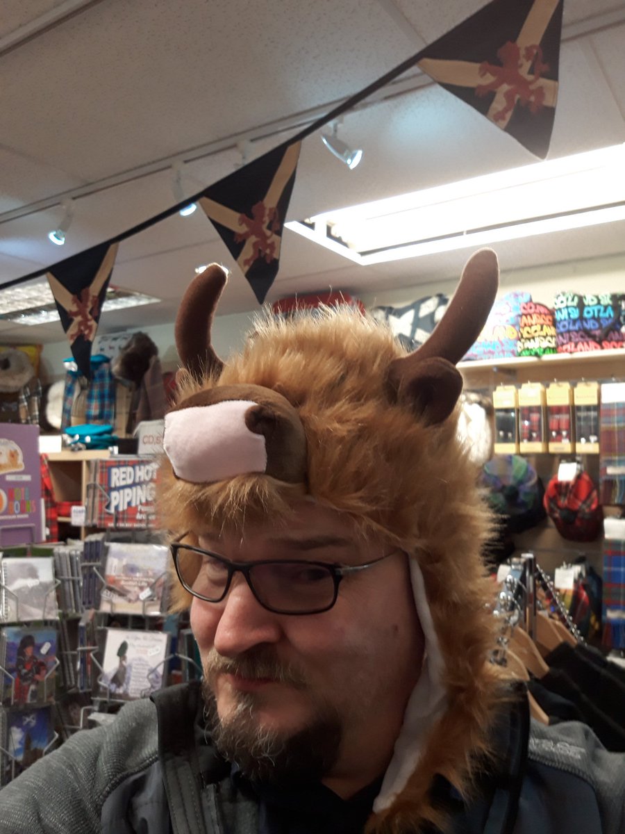crowdpleaser's tweet photo. Hey #HatFans I'm really sorry I've neglected you all for a couple of months.
But I'm in Inverness with @DrLynneH for New Year and the shops have #Hats
#YouAreWelcome https://t.co/h5wRa3Uq68