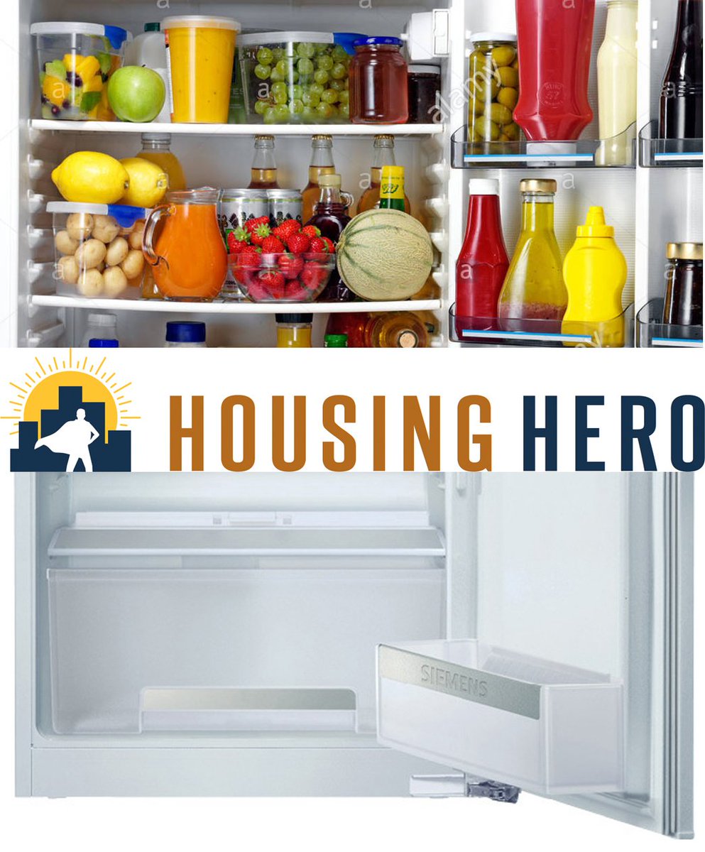 HeroHousing's tweet photo. Day 7: Give security to people in the #Niagara region. The average rent for a 2 bedroom apartment is $993/month. Paying high rent can come at the cost of nutritional needs. Your fridge may look different then other people you know. #ExpectationVersusReality #12DaysOfGiving https://t.co/FMGTiB858W