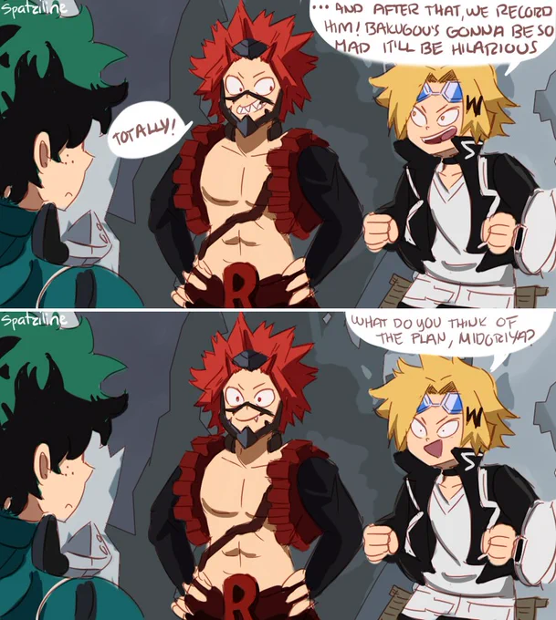 One of my headcanons #MyHeroAcademia 