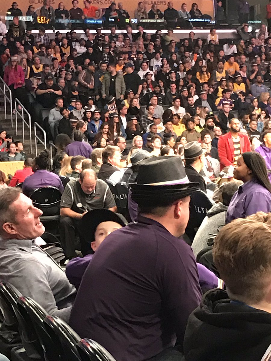 lakers fedora