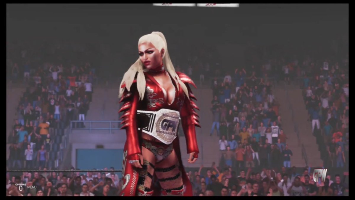 msBrookeVersace's tweet photo. Ending 2018 with a bang💥 Still on top of the game still your GPW Women’s Champion and I intend to keep it that way for the whole 2019 that’s a promise! 💋 @GPW_Live #QueenB 👑 https://t.co/0aeCylFelJ