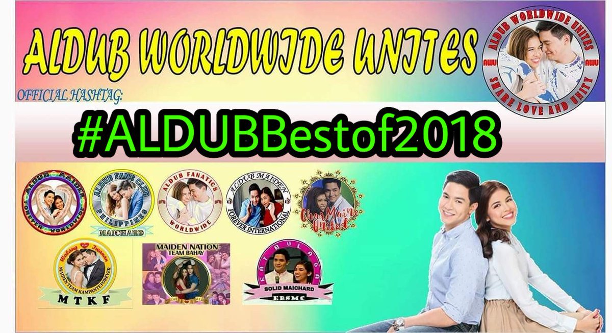 Monday OHT
#ALDUBBestof2018
⤵⤵⤵
Kapit lang sa FOREVER
Always Choose to LOVE
Share LOVE,nd RESPECT
<a href="/aldenrichards02/">Alden Richards</a>
<a href="/mainedcm/">Maine Mendoza</a> 
@OFCALDubKoTo <a href="/ofctrendsetters/">ALDUB's TEAM OAT</a> <a href="/AlDubBigGirlz/">AlDubForTheBigGirlz™ᴬᴰᴺ</a> <a href="/ALDUBNation/">ALDUBNation</a> <a href="/AlDubBigBoyz/">AlDubForTheBigBoyzᴬᴰᴺ</a> <a href="/officialaldub16/">OFFICIAL ALDUBMAIDEN 16</a> <a href="/AMMommies/">Mommies&Titas of ALDEN and MAINE</a>