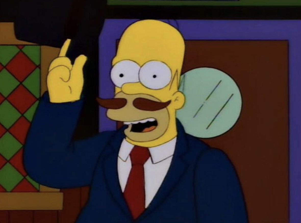 TheHomerQuotes's tweet photo. "Homer? Who is Homer? My name is Guy Incognito." https://t.co/P8izmyARZD