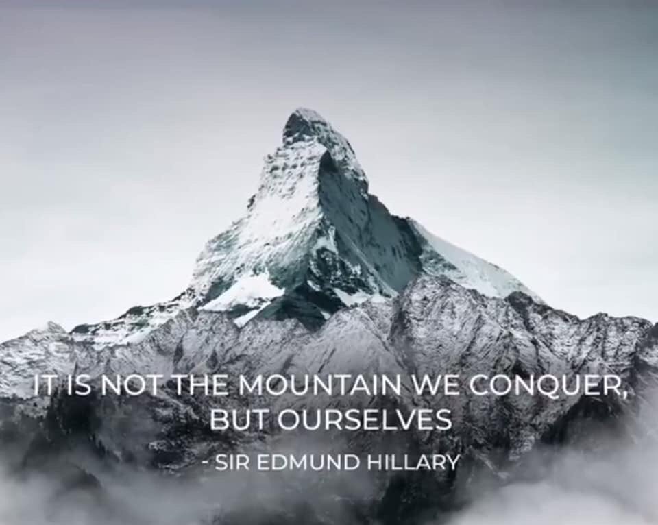 livenowllc's tweet photo. "It is not the mountain we conquer, but ourselves." - Sir Edmund Hillary -
2019 Set Intentions:
Don't say...DO
Don't wish...PLAN
Don't doubt...BELIEVE
Don't give up...ACHIEVE
#2019Intensions
#LiveNowNotLater
#RelaxAndRealign
#YouMatter https://t.co/vYlVU8Ds8s