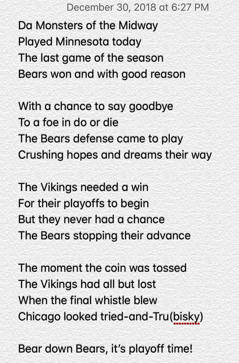 PlanetaryBlues's tweet photo. @thekapman Playoff time!!! Glad the Vikes are gone for the year! https://t.co/YgwVVsMbqI