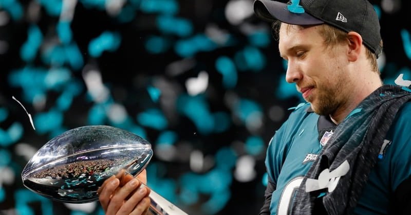 If Nick Foles Does It Again and wins the Super bowl i will buy everyone who retweets this a nick foles jersey on god