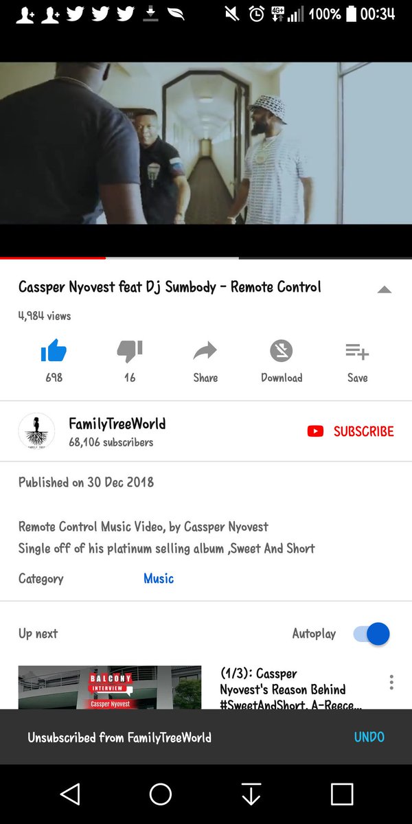 gopolangmohol0's tweet photo. #RemoteControlMusicVideo ๐ฅ๐ฅ๐ฅ๐ฅ
The only person in the industry that will never disapoint you with the visuals @CassperNyovest https://t.co/N1hexloQWy