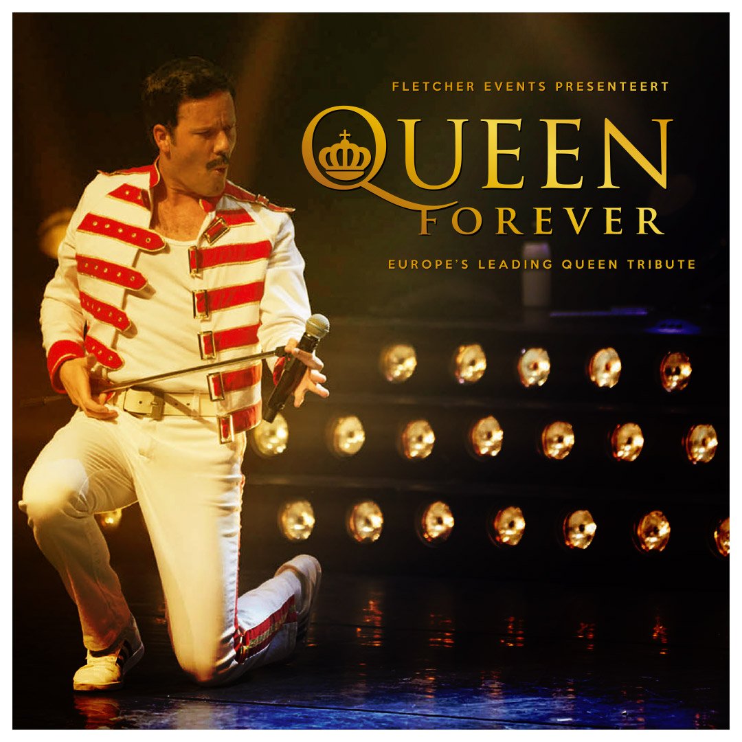 FletcherEvents's tweet image. 👑Queen Forever bij Fletcher Events 👑
 Zing mee met o.a. de hits ‘ Bohemian Rapsody’ en ‘Don’t stop me now’! Bezoek Queen Forever in verschillende Fletcher hotels.
Meer info over de locaties en het event vindt je via: bit.ly/2EENkeI